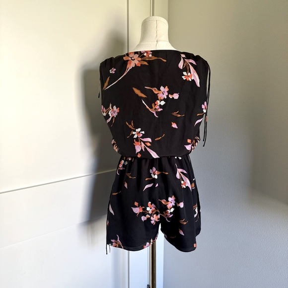 🦃 Joie‎ Keona Sleeveless Floral Romper Shorts - Picture 6 of 6